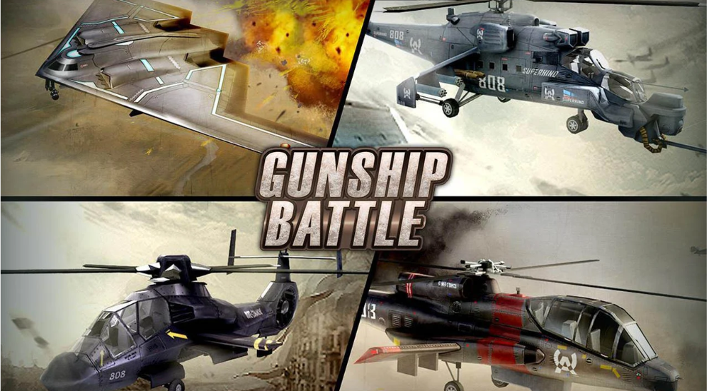 GUNSHIP BATTLE Helicopter MOD